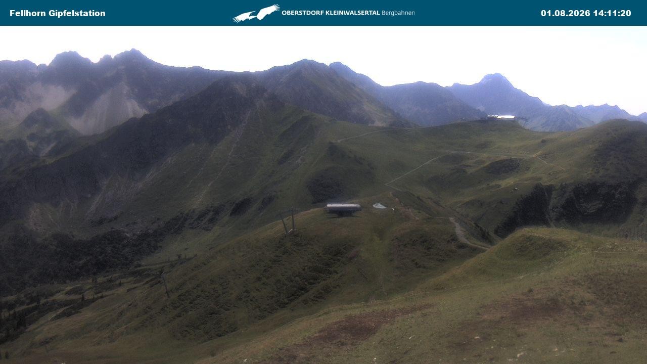 Archived image Webcam Fellhornbahn - Top Station (1.967m)