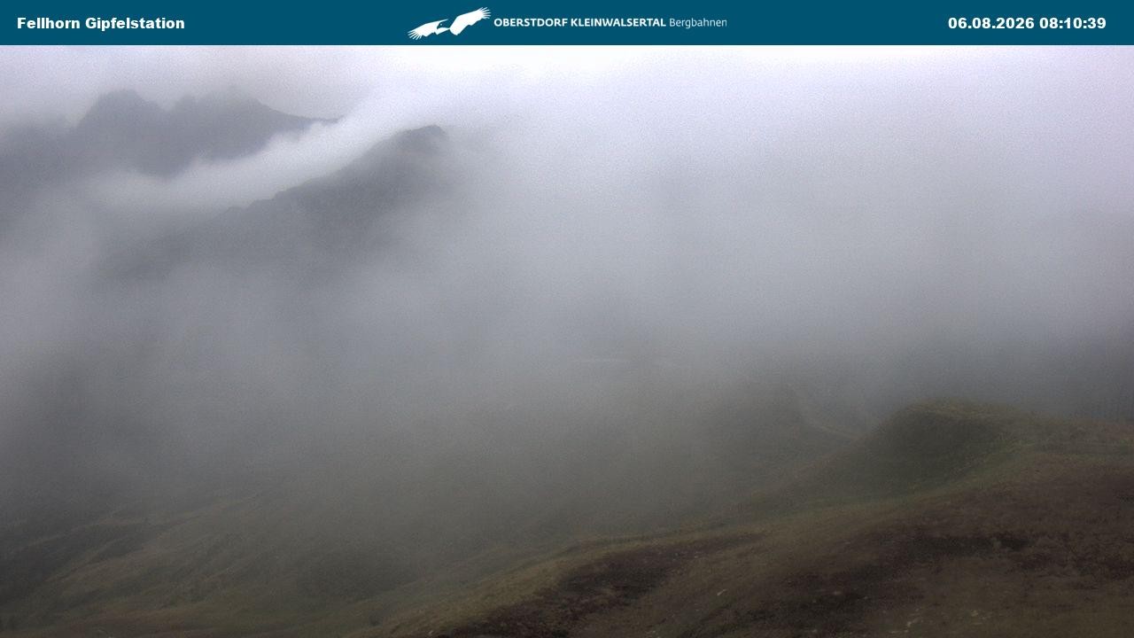 Archiv Foto Webcam Bergstation Fellhornbahn (1.967m)