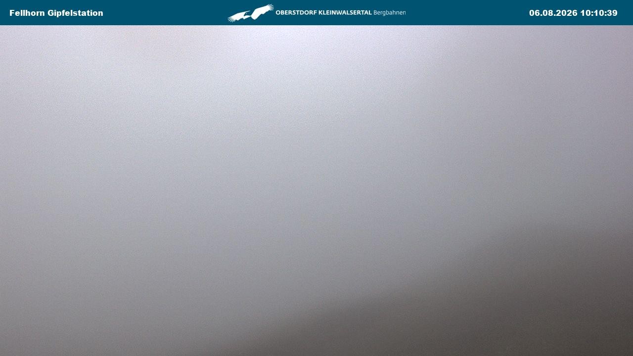 Archiv Foto Webcam Bergstation Fellhornbahn (1.967m)