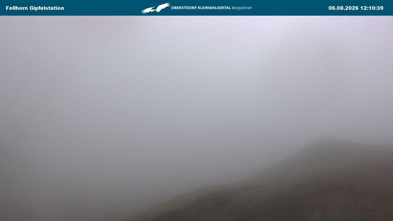 Archiv Foto Webcam Bergstation Fellhornbahn (1.967m)