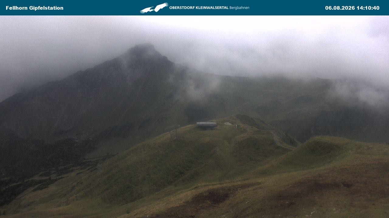 Archiv Foto Webcam Bergstation Fellhornbahn (1.967m)