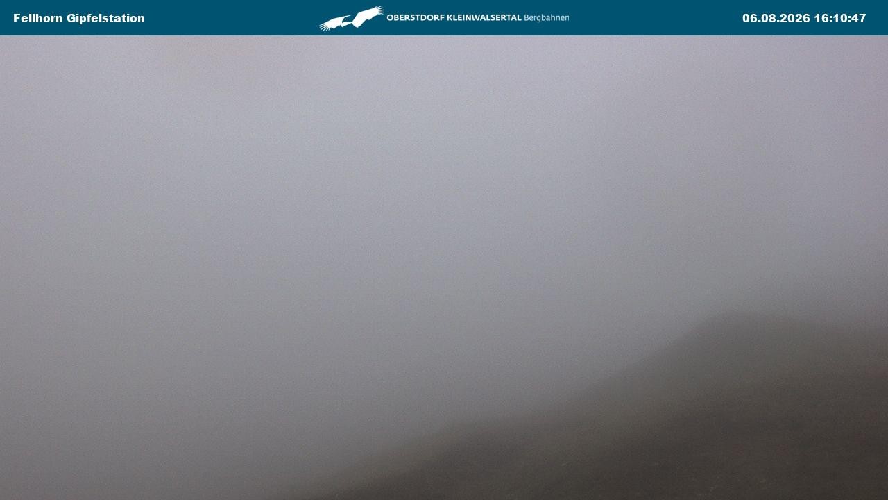 Archiv Foto Webcam Bergstation Fellhornbahn (1.967m)