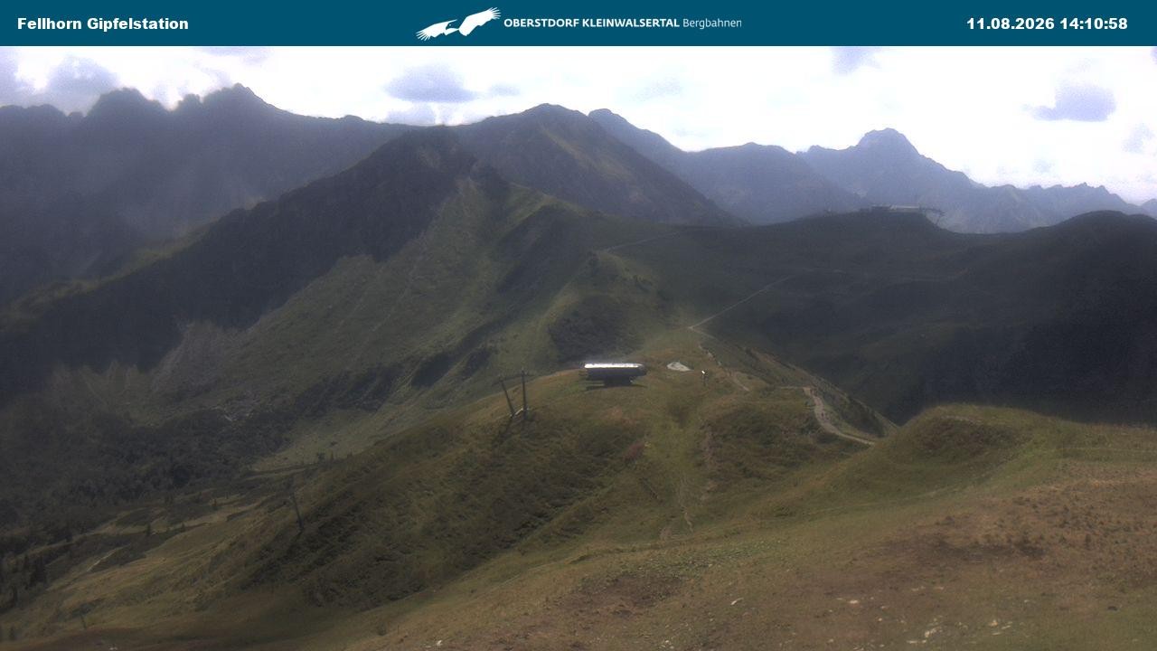 Archiv Foto Webcam Bergstation Fellhornbahn (1.967m)