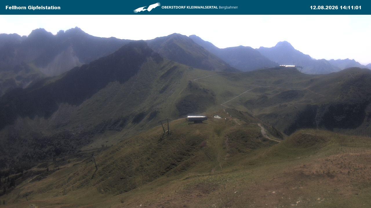 Archiv Foto Webcam Bergstation Fellhornbahn (1.967m)