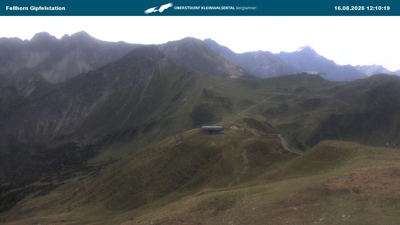 Archived image Webcam Fellhornbahn - Top Station (1.967m)