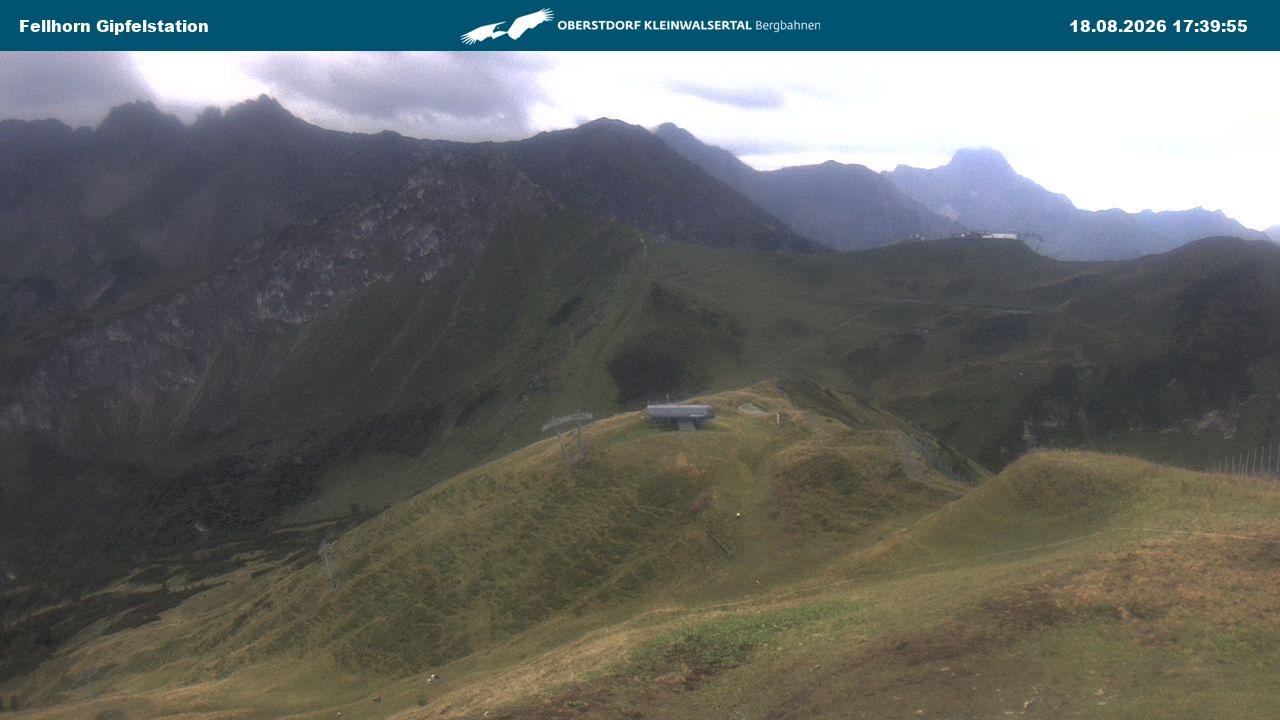 Archiv Foto Webcam Bergstation Fellhornbahn (1.967m)