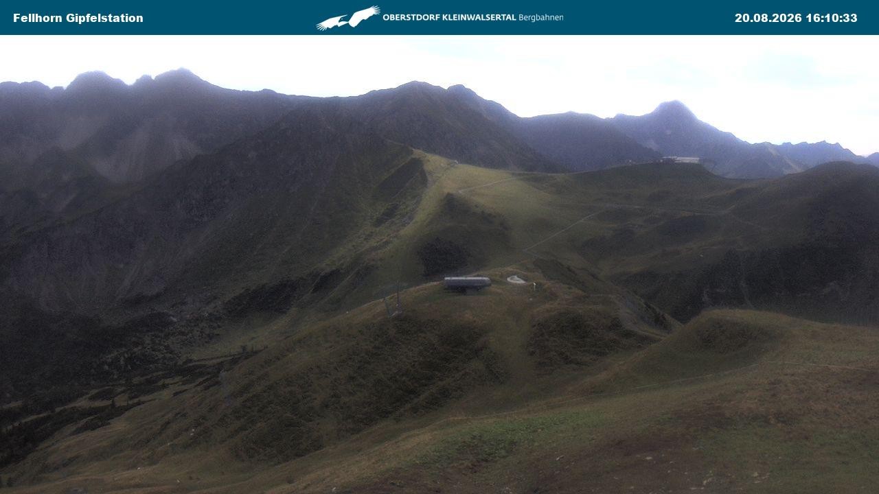Archived image Webcam Fellhornbahn - Top Station (1.967m)