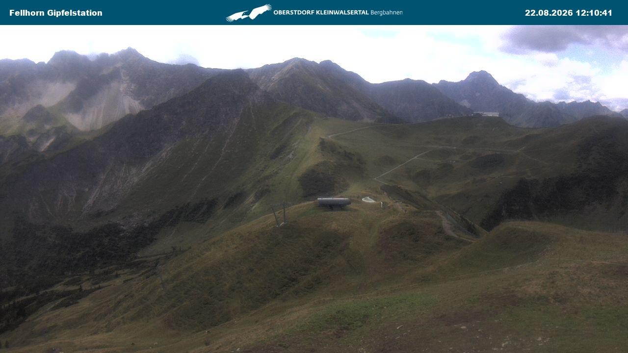 Archiv Foto Webcam Bergstation Fellhornbahn (1.967m)