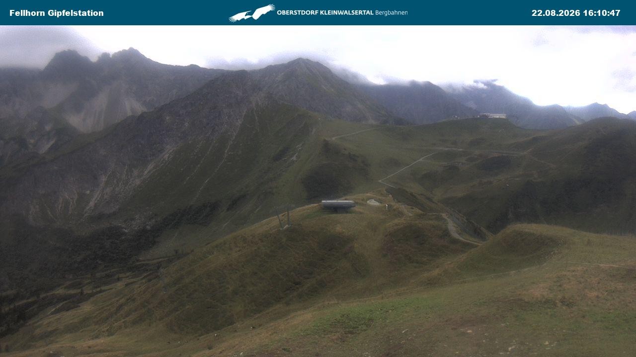 Archiv Foto Webcam Bergstation Fellhornbahn (1.967m)