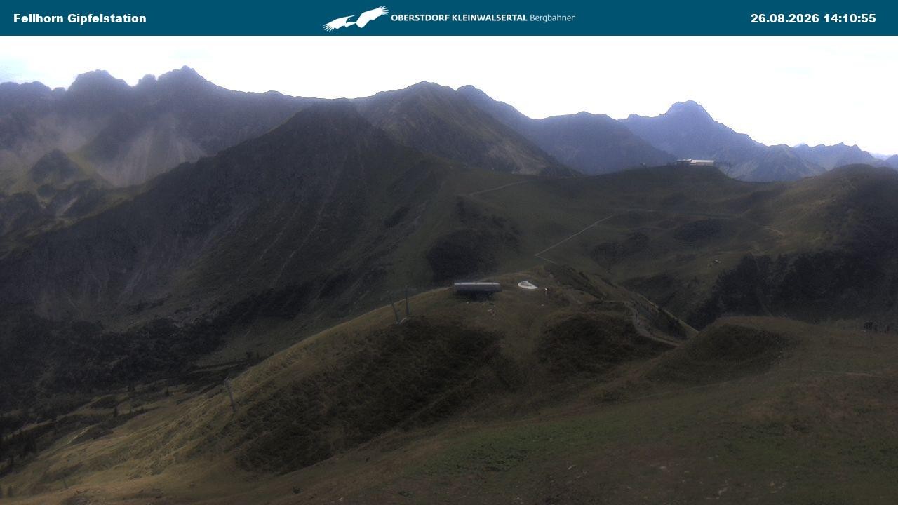 Archiv Foto Webcam Bergstation Fellhornbahn (1.967m)