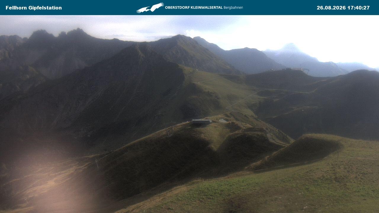 Archiv Foto Webcam Bergstation Fellhornbahn (1.967m)