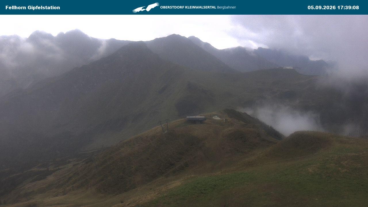Archived image Webcam Fellhornbahn - Top Station (1.967m)