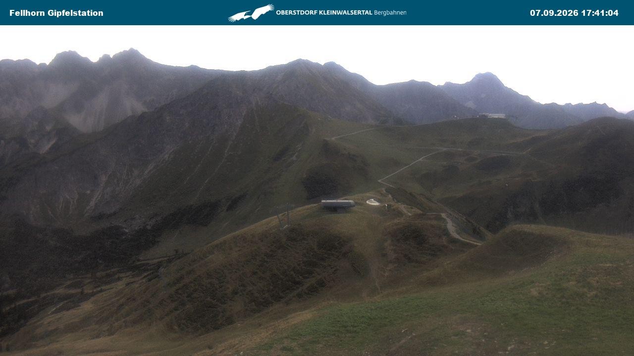 Archiv Foto Webcam Bergstation Fellhornbahn (1.967m)