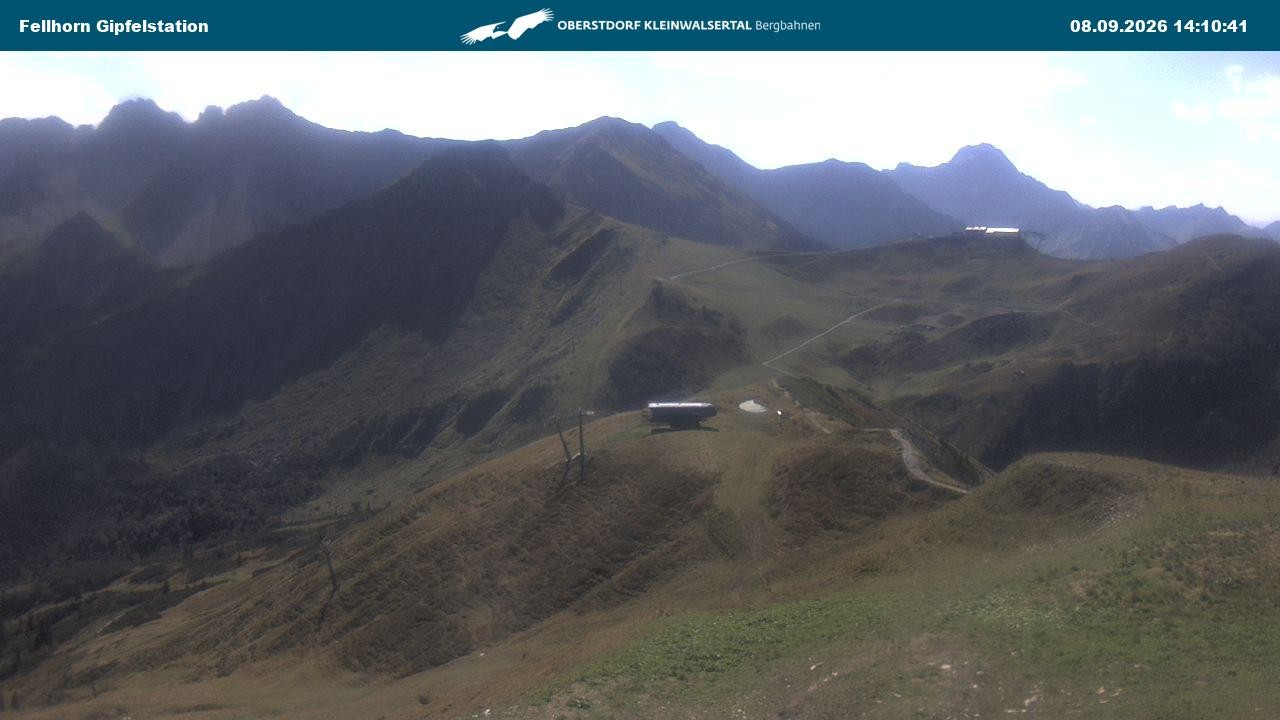 Archiv Foto Webcam Bergstation Fellhornbahn (1.967m)