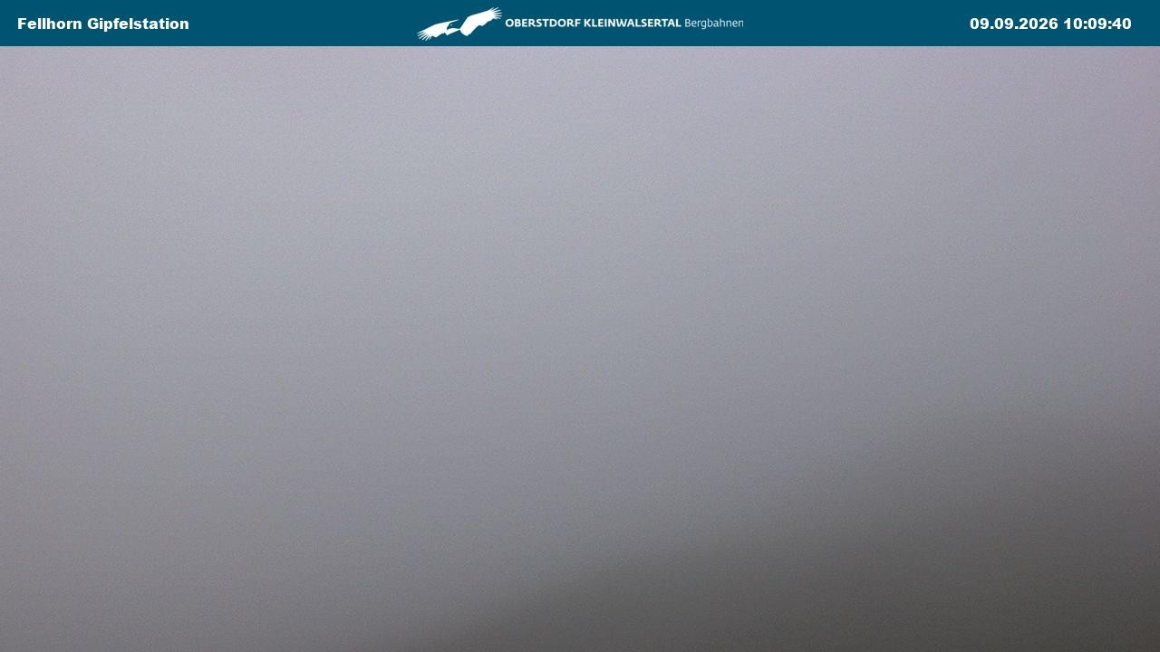Archiv Foto Webcam Bergstation Fellhornbahn (1.967m)