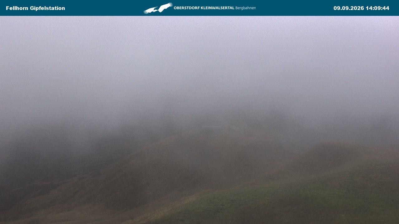 Archiv Foto Webcam Bergstation Fellhornbahn (1.967m)
