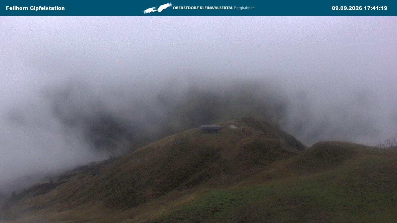 Archiv Foto Webcam Bergstation Fellhornbahn (1.967m)