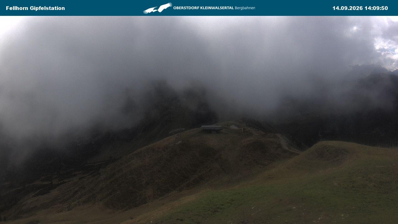 Archiv Foto Webcam Bergstation Fellhornbahn (1.967m)