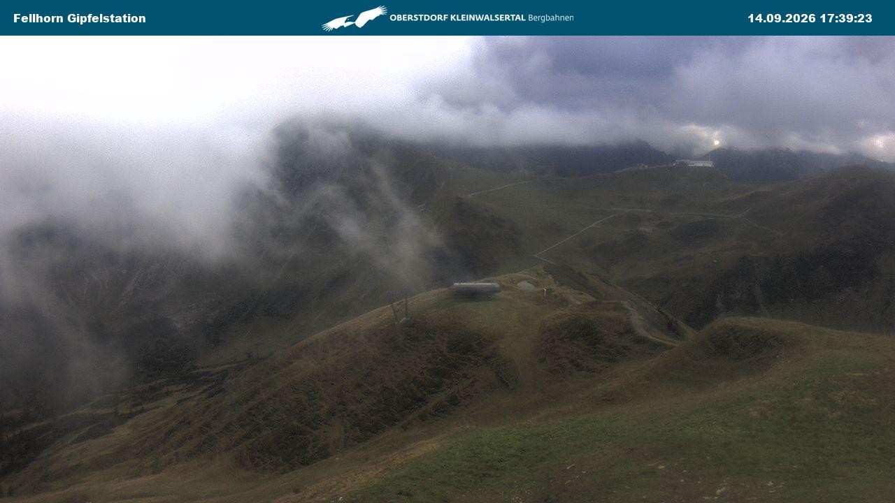 Archiv Foto Webcam Bergstation Fellhornbahn (1.967m)
