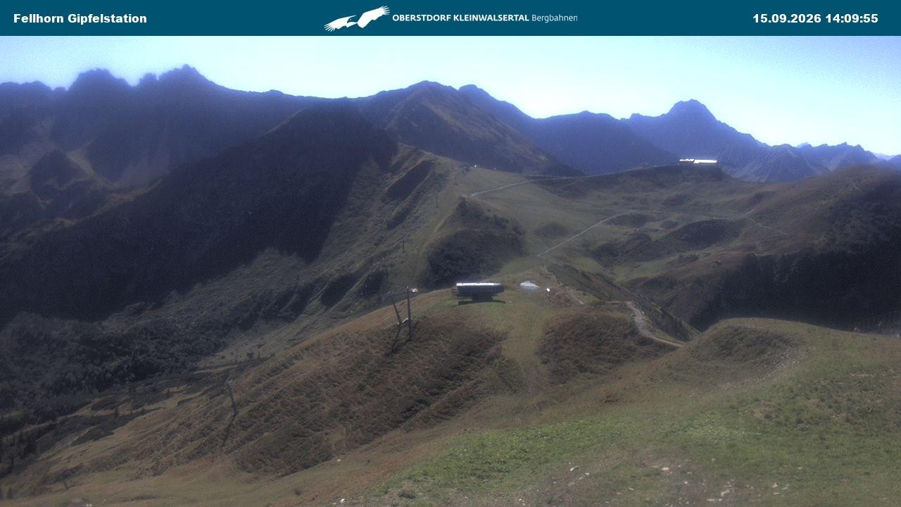 Archiv Foto Webcam Bergstation Fellhornbahn (1.967m)