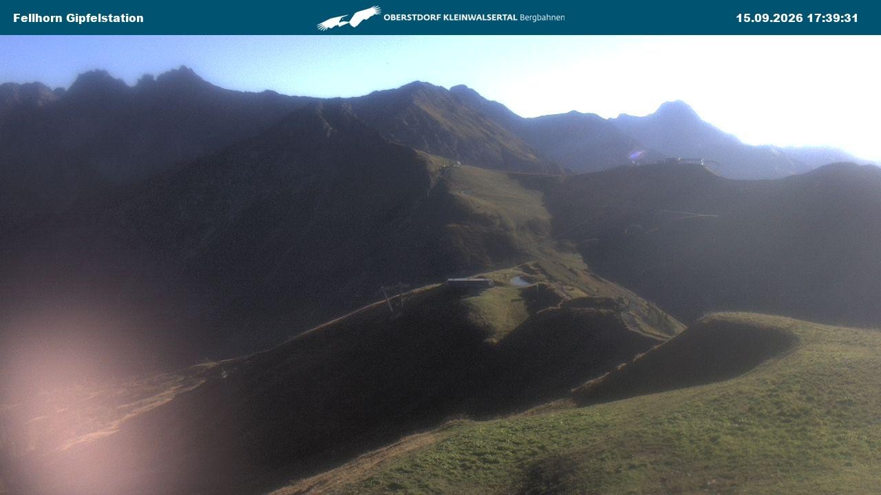 Archived image Webcam Fellhornbahn - Top Station (1.967m)