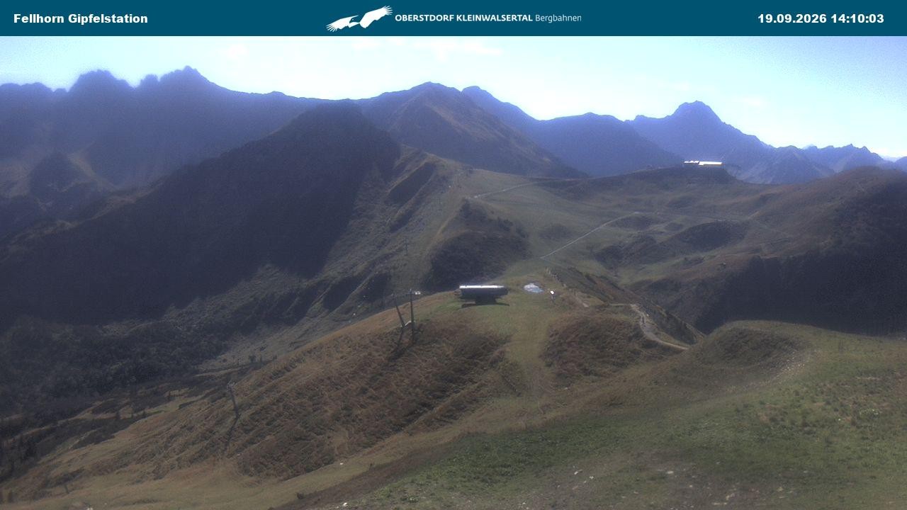 Archiv Foto Webcam Bergstation Fellhornbahn (1.967m)