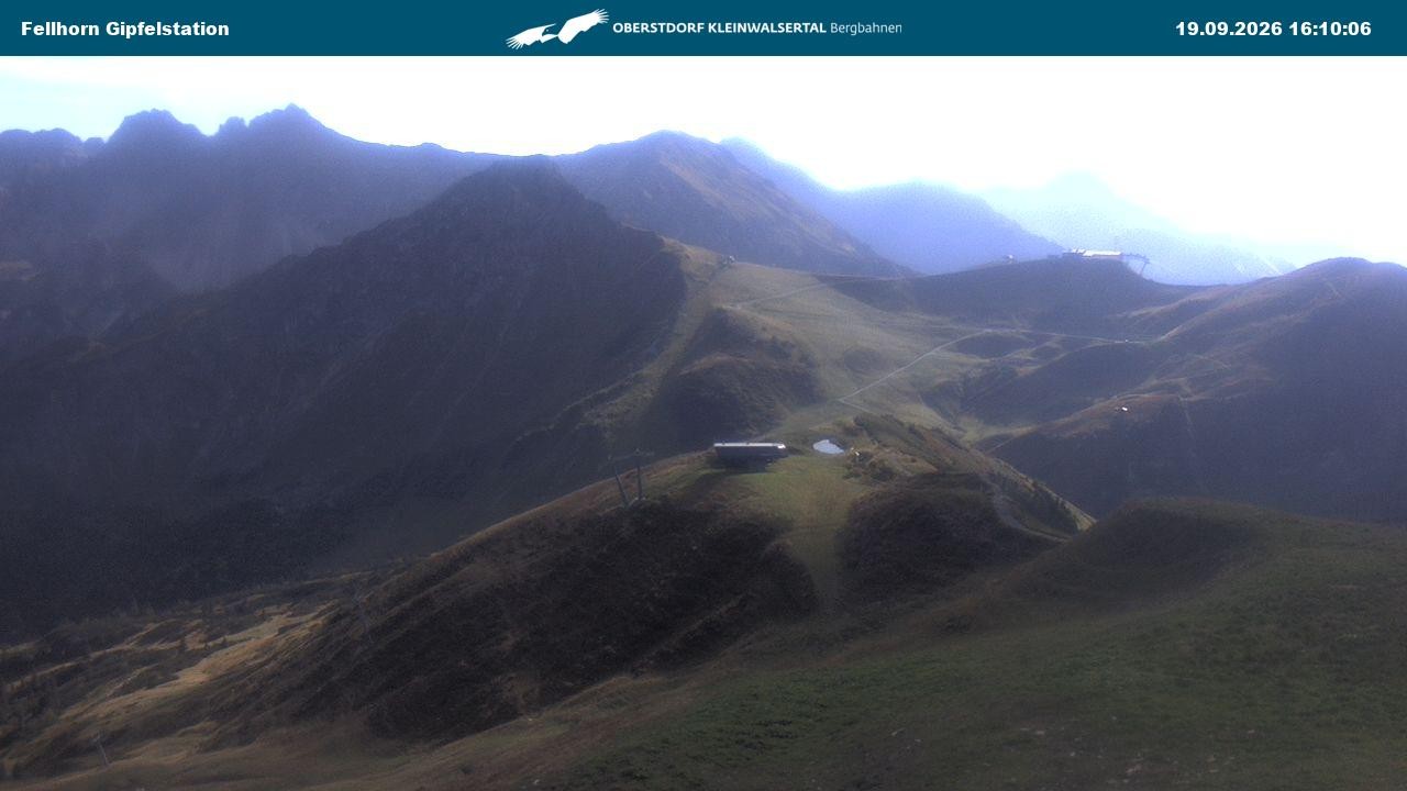 Archiv Foto Webcam Bergstation Fellhornbahn (1.967m)