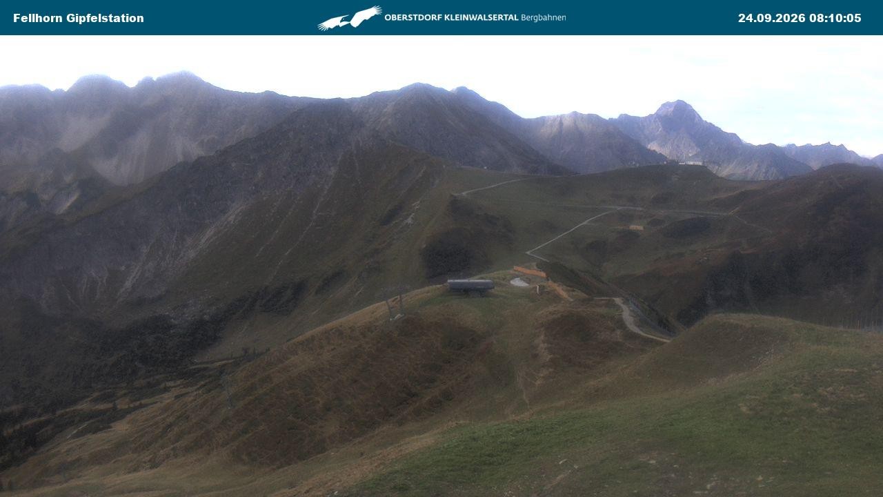 Archiv Foto Webcam Bergstation Fellhornbahn (1.967m)