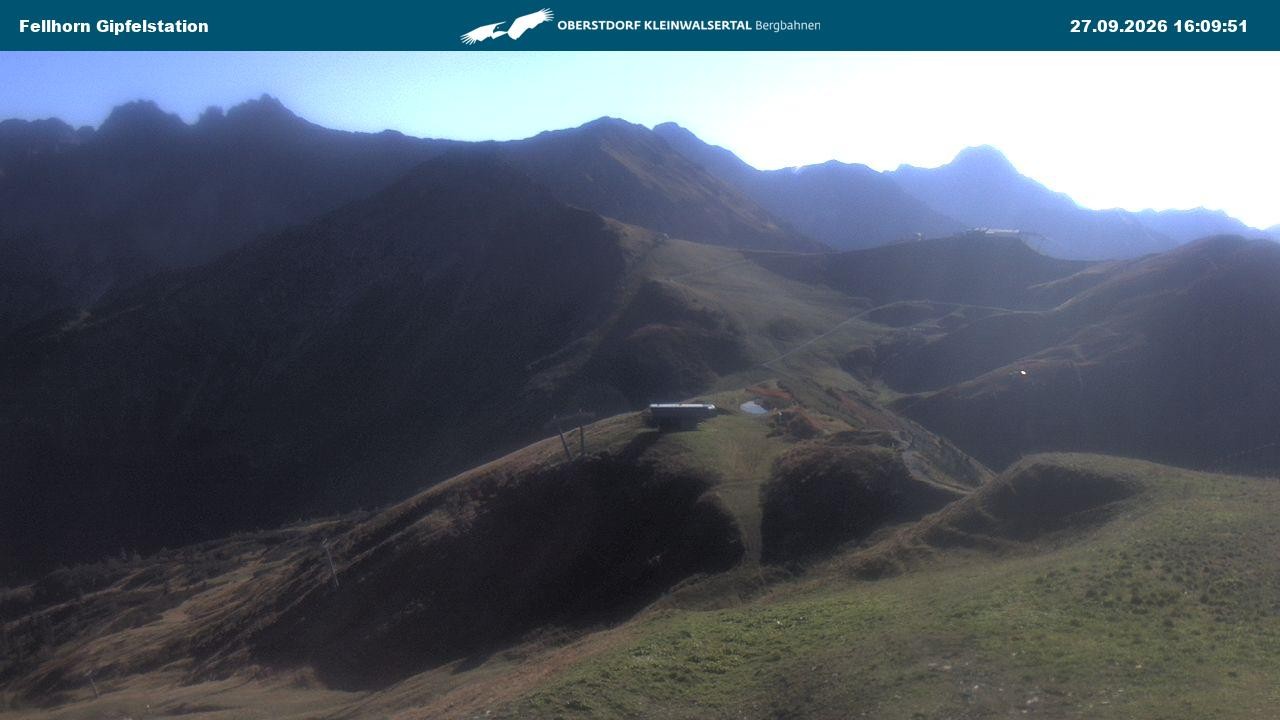 Archived image Webcam Fellhornbahn - Top Station (1.967m)