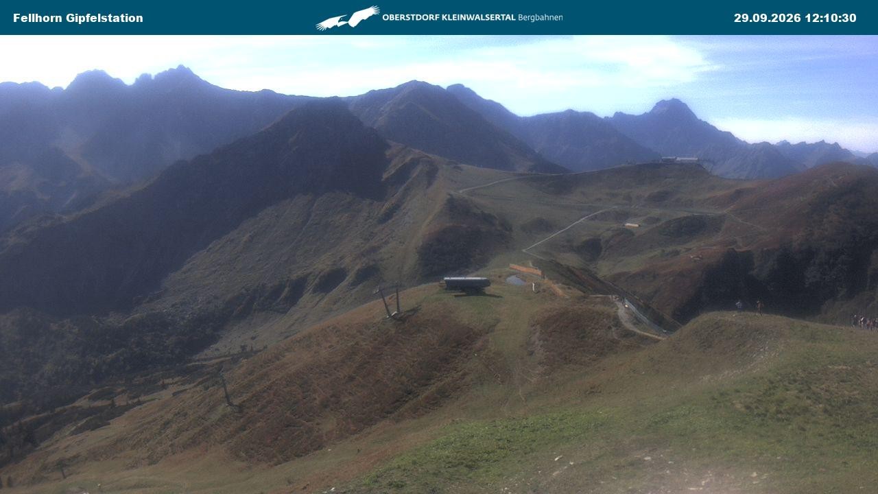 Archiv Foto Webcam Bergstation Fellhornbahn (1.967m)