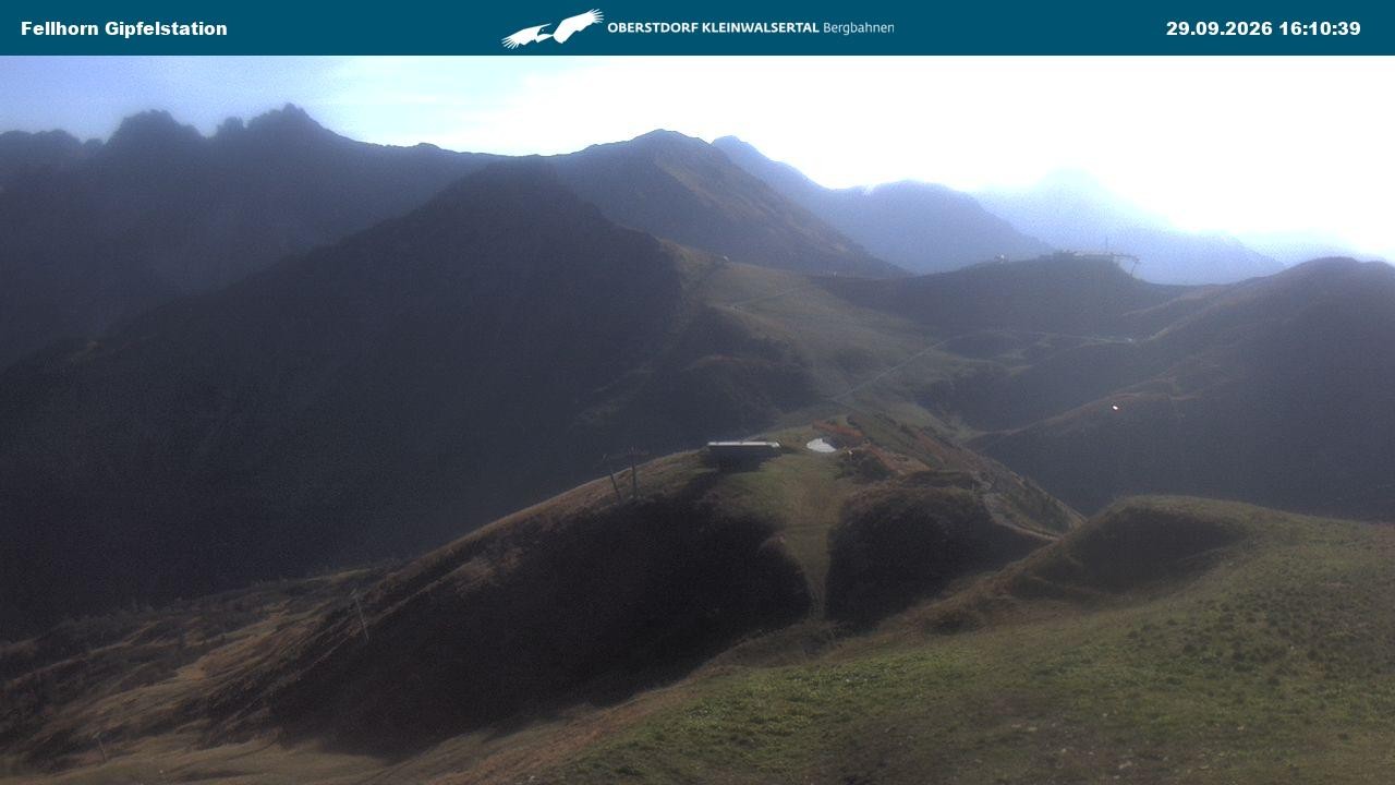 Archiv Foto Webcam Bergstation Fellhornbahn (1.967m)