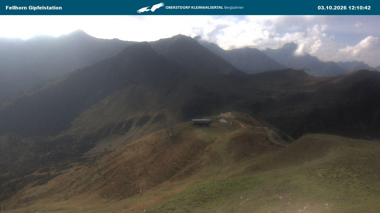 Archiv Foto Webcam Bergstation Fellhornbahn (1.967m)