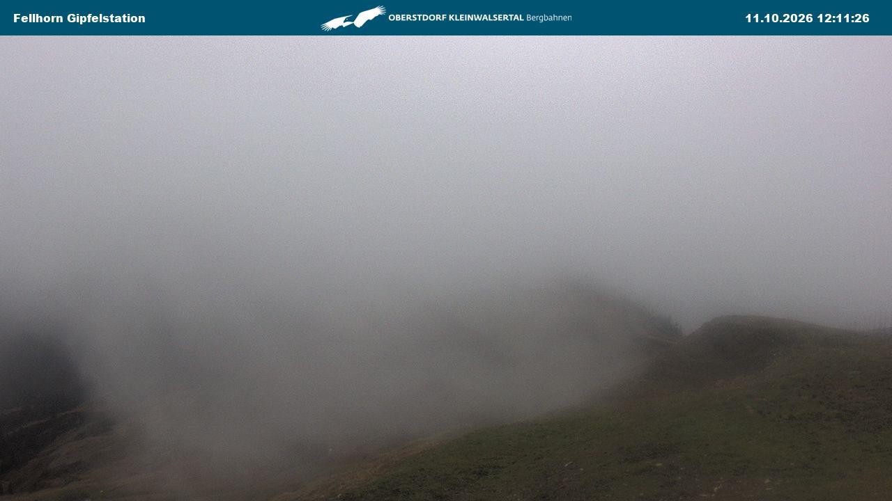 Archiv Foto Webcam Bergstation Fellhornbahn (1.967m)