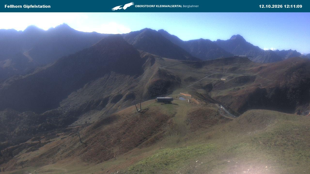 Archiv Foto Webcam Bergstation Fellhornbahn (1.967m)