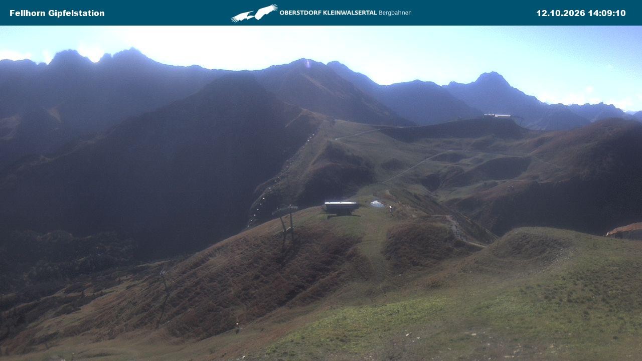 Archiv Foto Webcam Bergstation Fellhornbahn (1.967m)