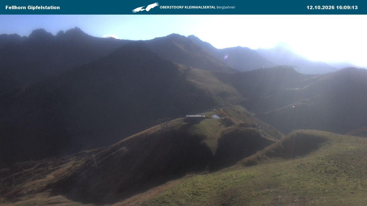 Archiv Foto Webcam Bergstation Fellhornbahn (1.967m)