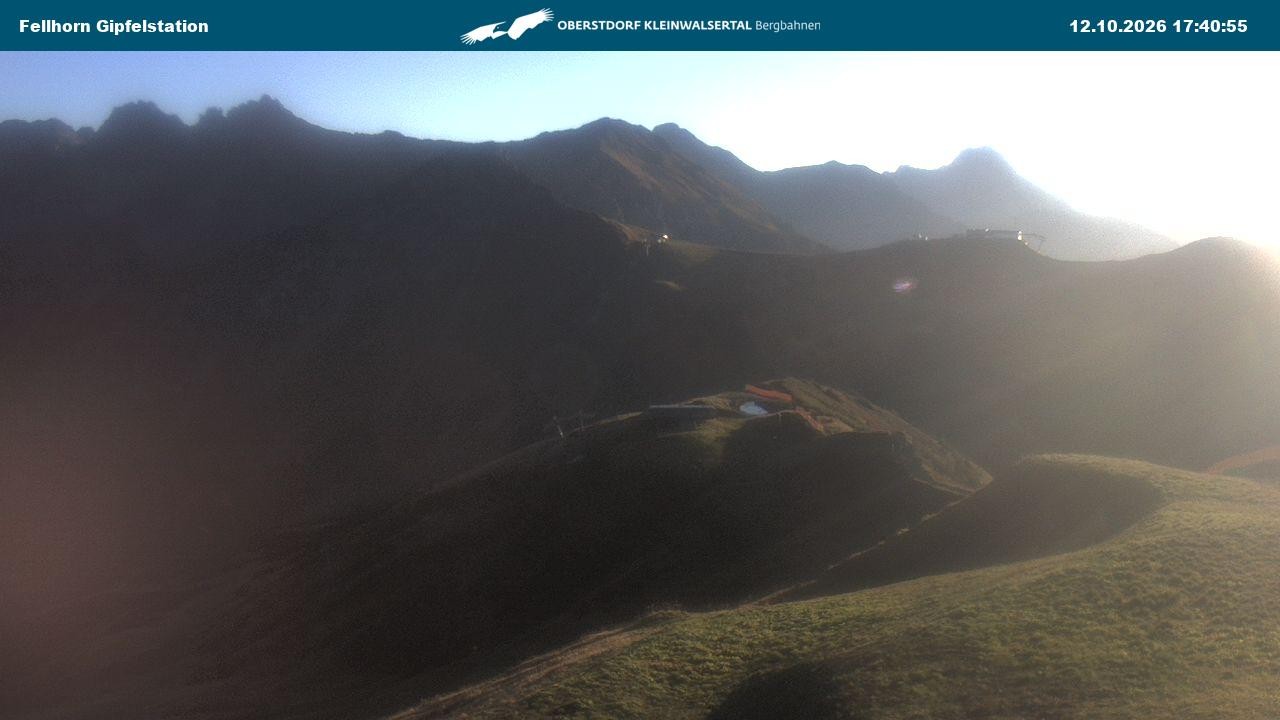 Archiv Foto Webcam Bergstation Fellhornbahn (1.967m)