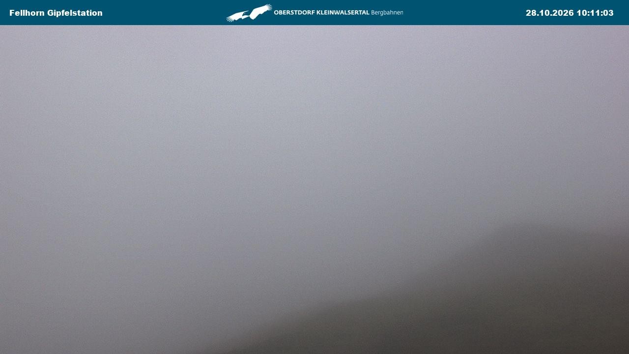 Archiv Foto Webcam Bergstation Fellhornbahn (1.967m)