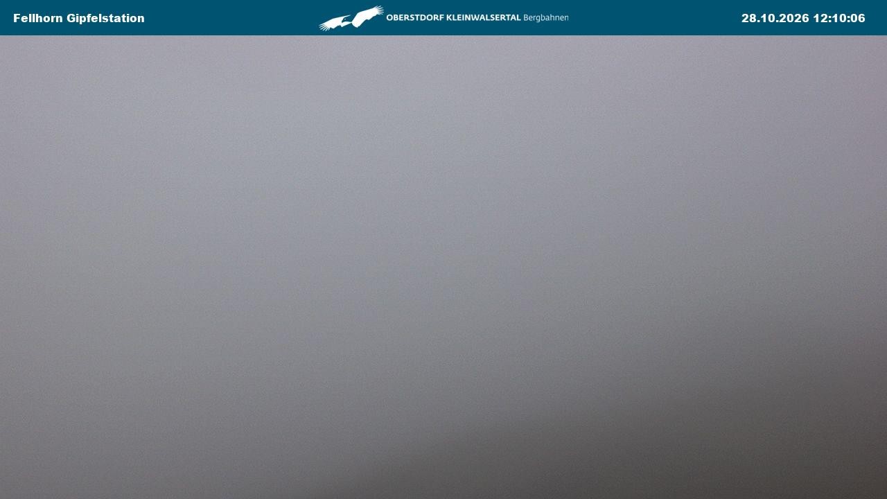 Archiv Foto Webcam Bergstation Fellhornbahn (1.967m)
