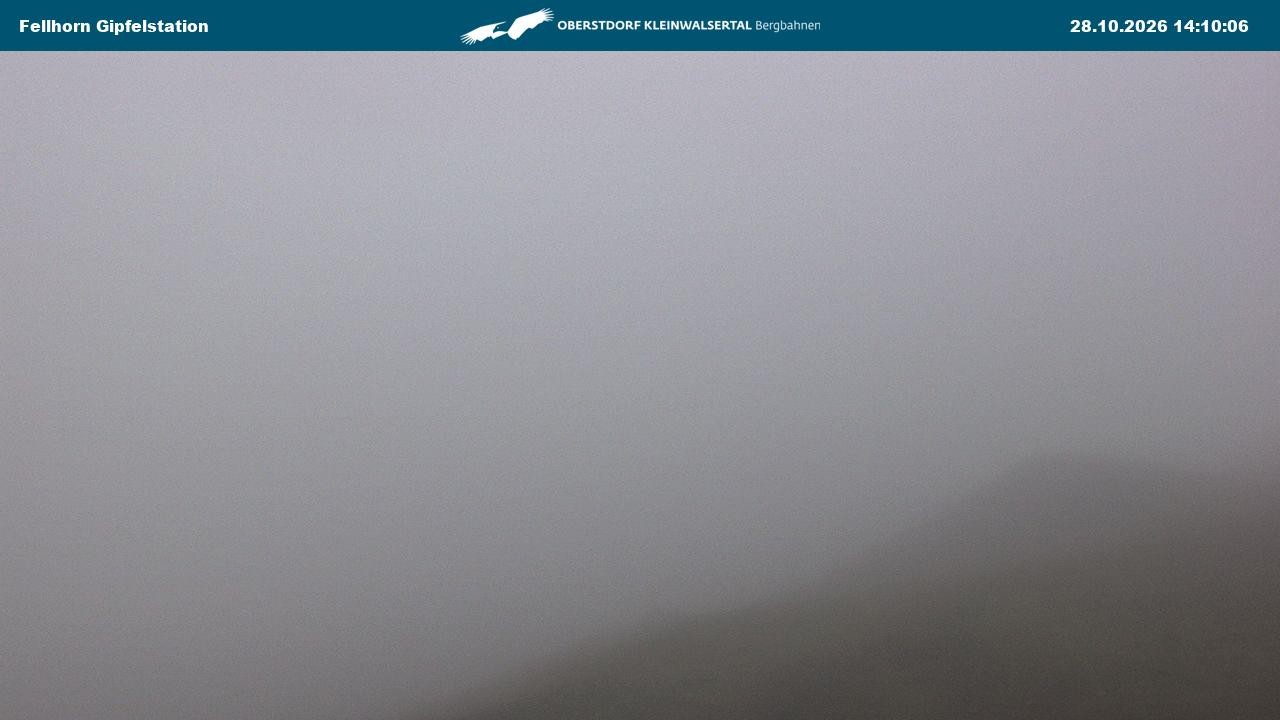 Archiv Foto Webcam Bergstation Fellhornbahn (1.967m)