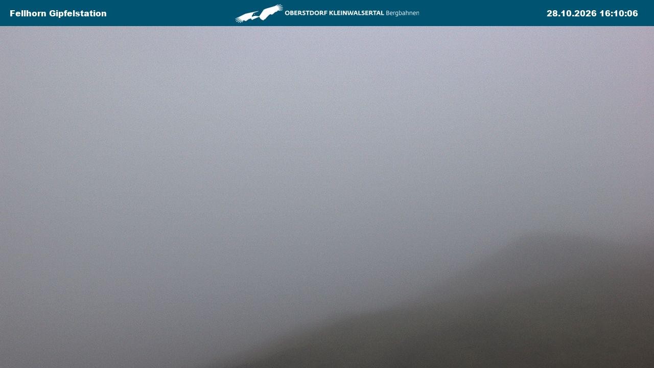 Archiv Foto Webcam Bergstation Fellhornbahn (1.967m)