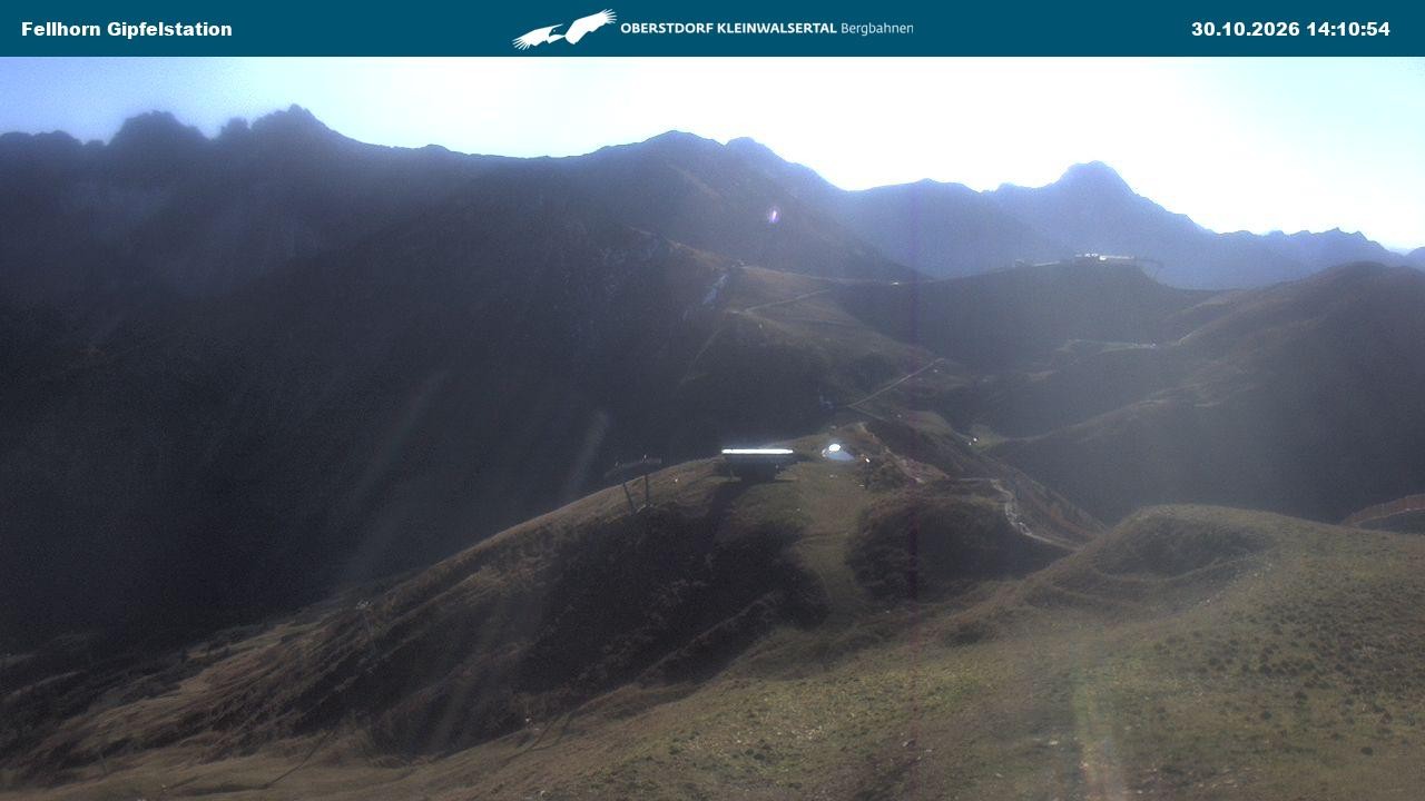 Archiv Foto Webcam Bergstation Fellhornbahn (1.967m)