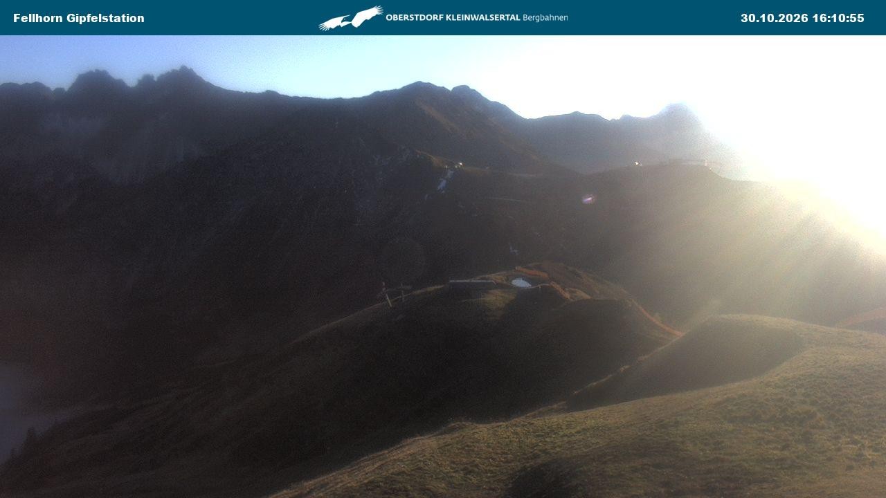 Archiv Foto Webcam Bergstation Fellhornbahn (1.967m)