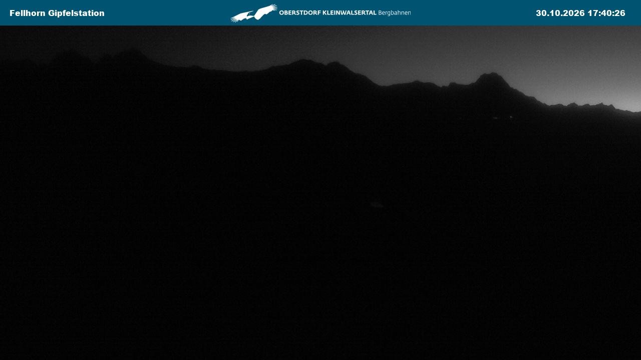 Archiv Foto Webcam Bergstation Fellhornbahn (1.967m)