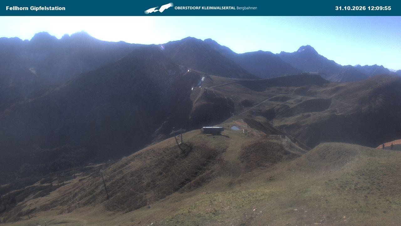 Archived image Webcam Fellhornbahn - Top Station (1.967m)