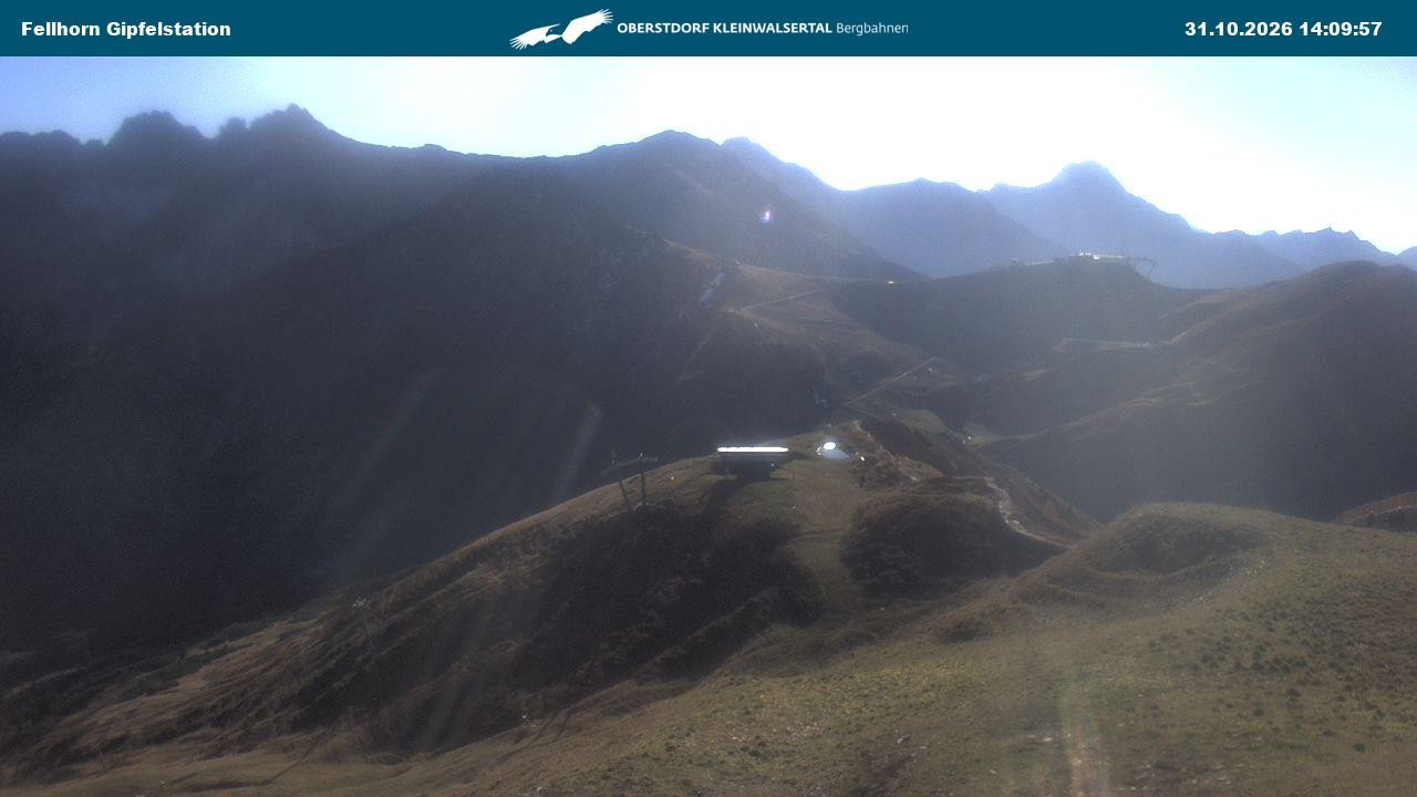 Archiv Foto Webcam Bergstation Fellhornbahn (1.967m)
