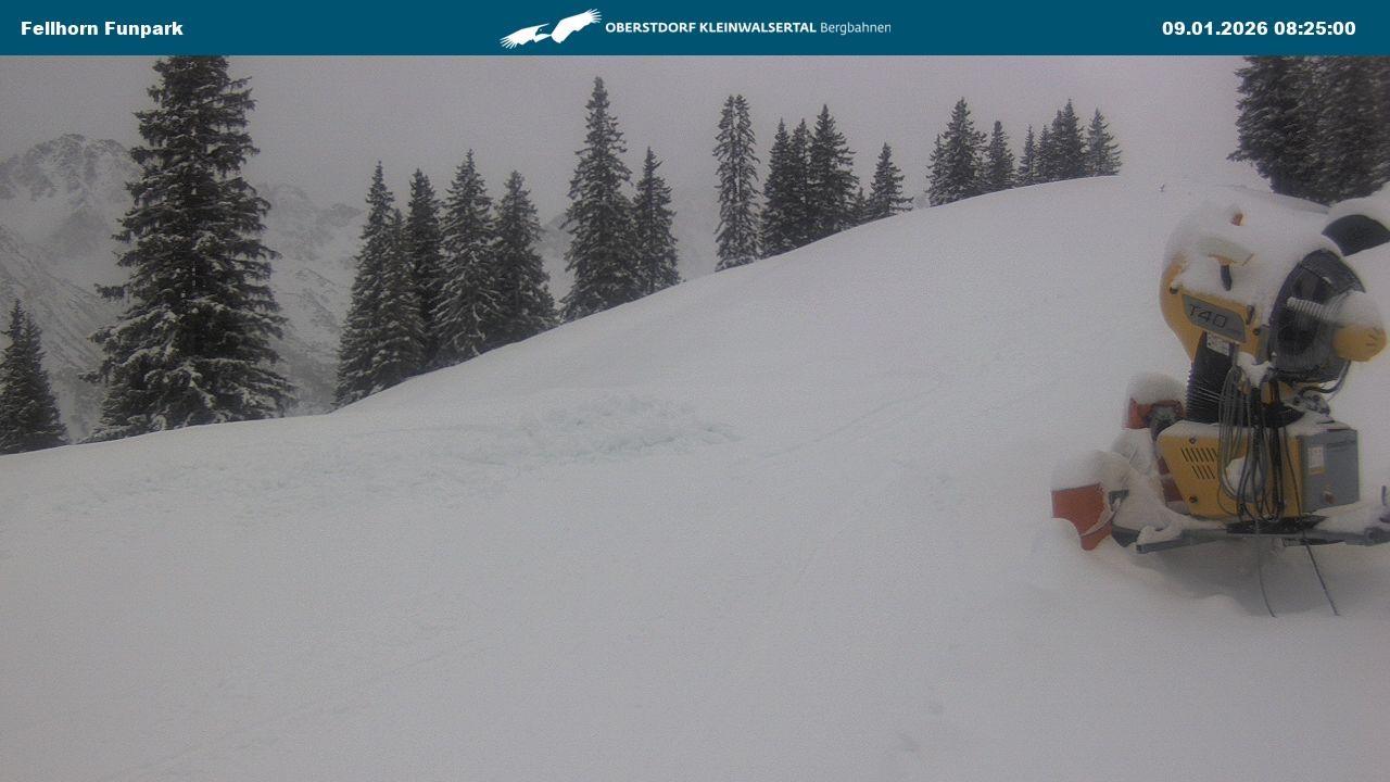 Archived image Webcam Funslope / Fellhorn