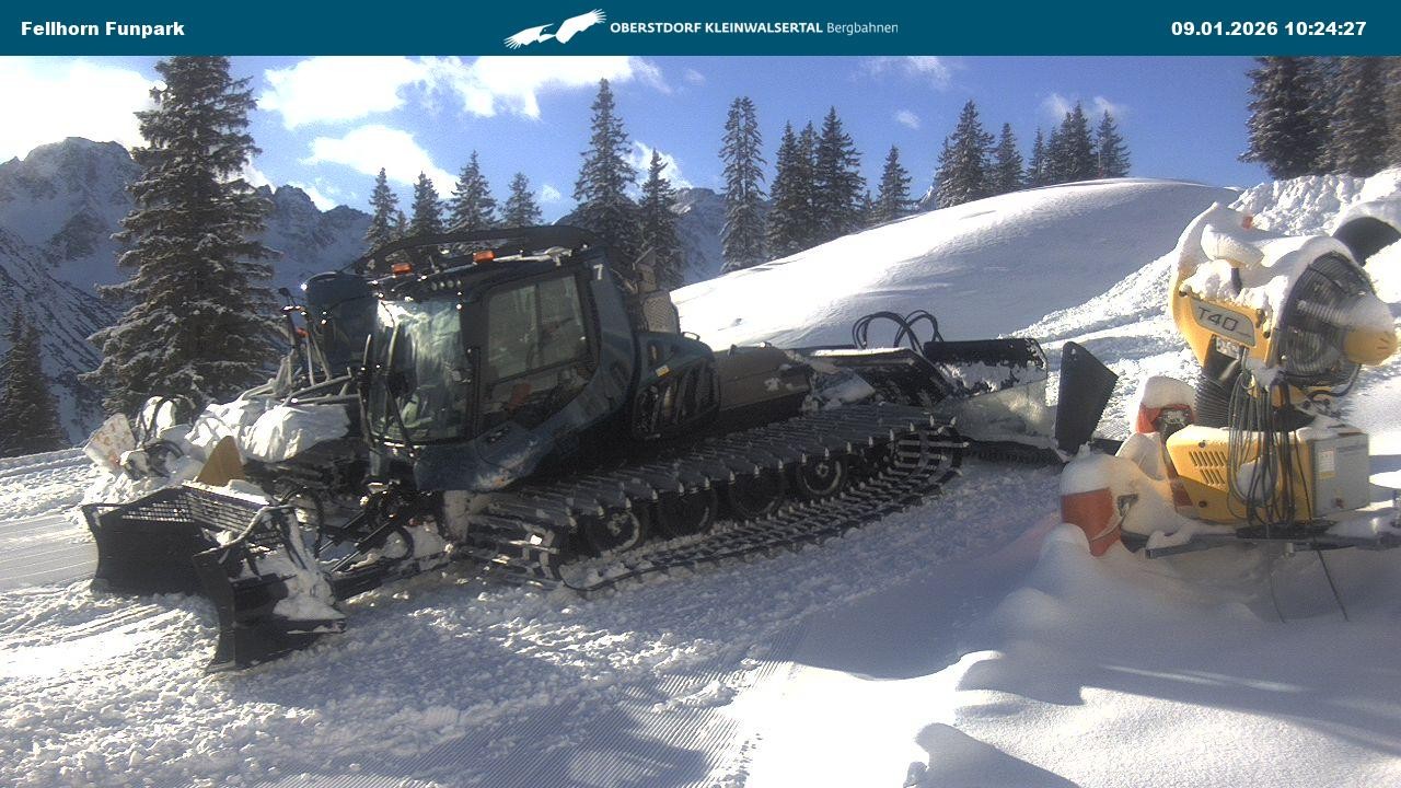 Archived image Webcam Funslope / Fellhorn