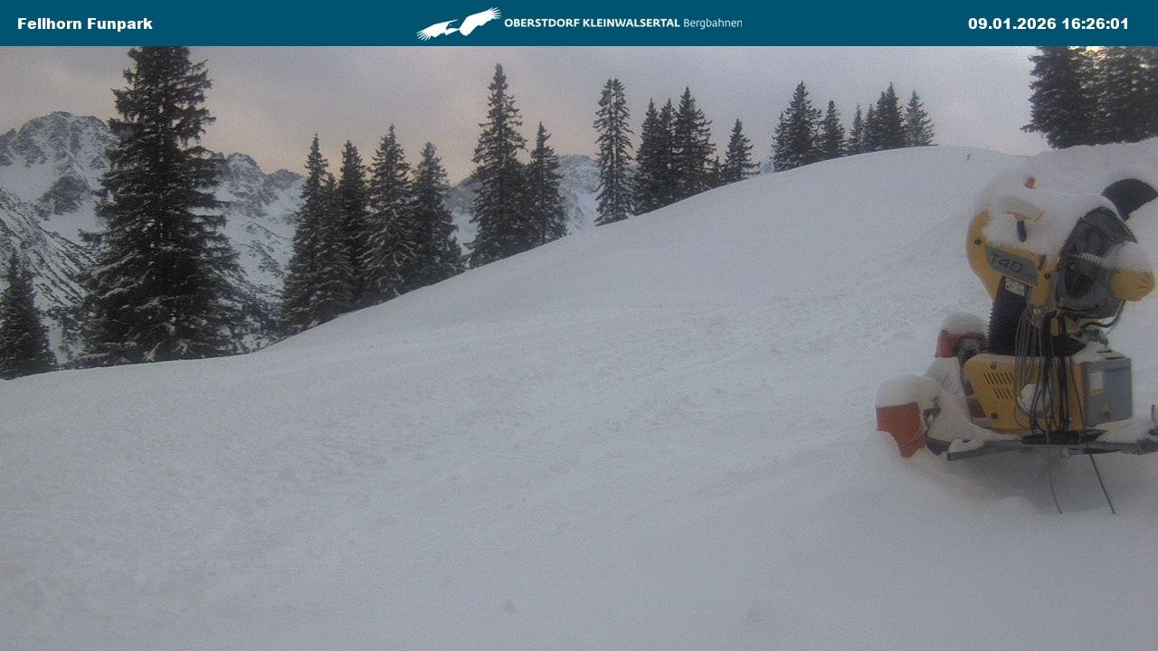 Archiv Foto Webcam Funslope / Fellhorn