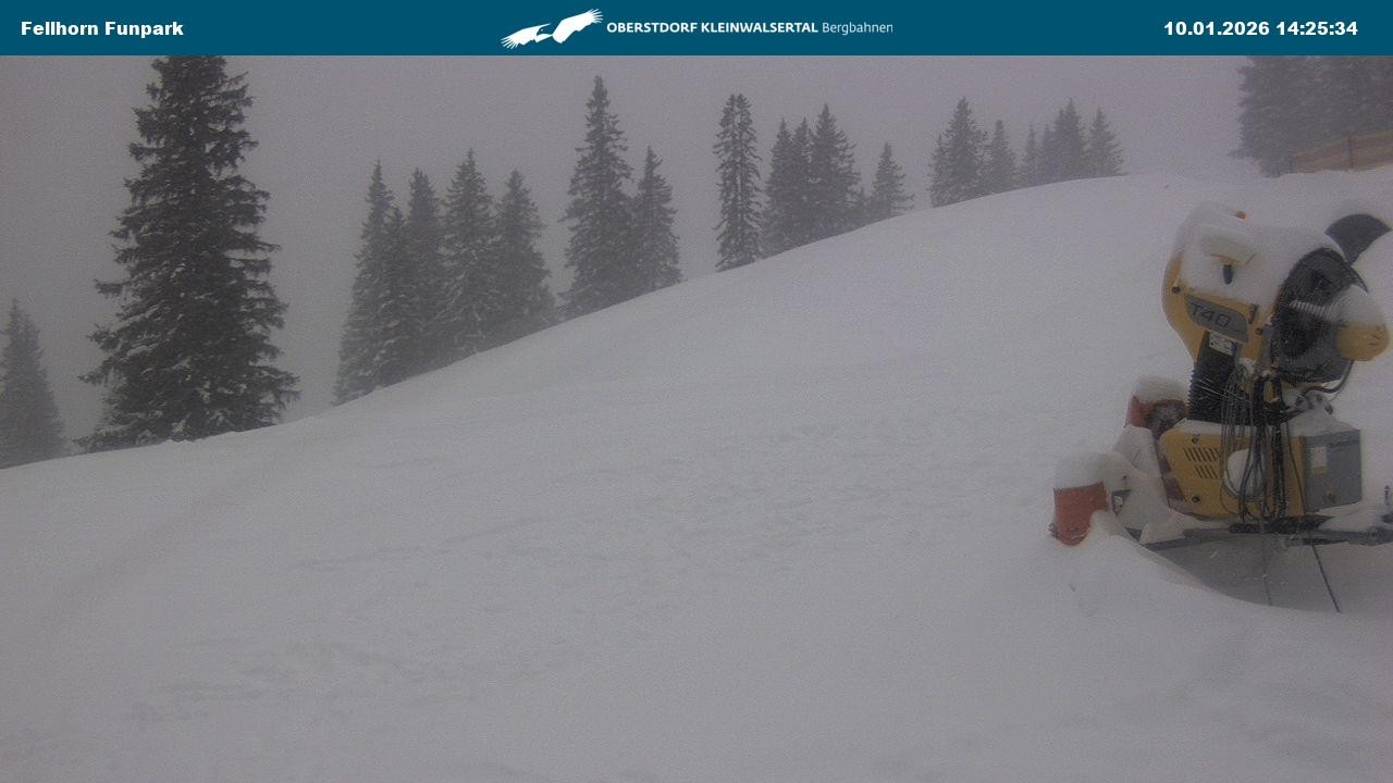 Archiv Foto Webcam Funslope / Fellhorn